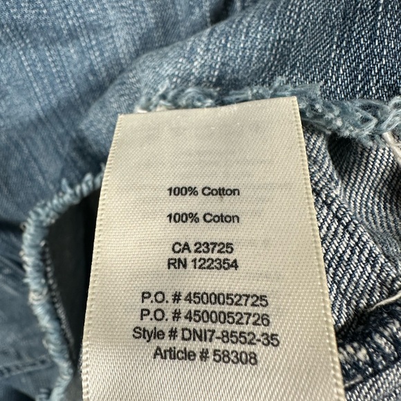 Aritzia Wilfred Free Nori Denim Mini Dress Blue Size Medium - Picture 5 of 6